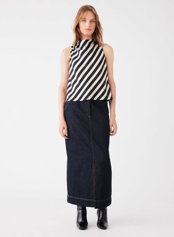 Mercury Stripe Top