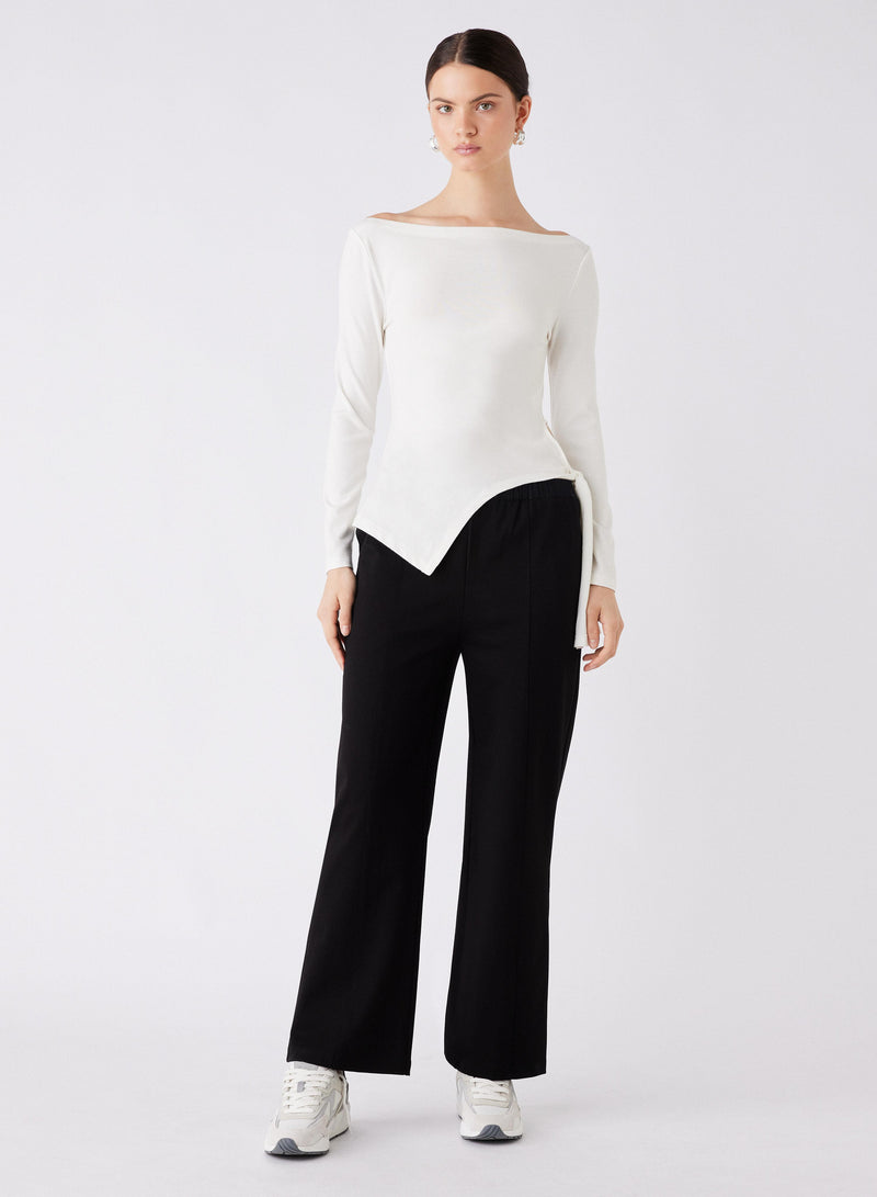 Cancelled Exposition Asymmetric Top - Ivory