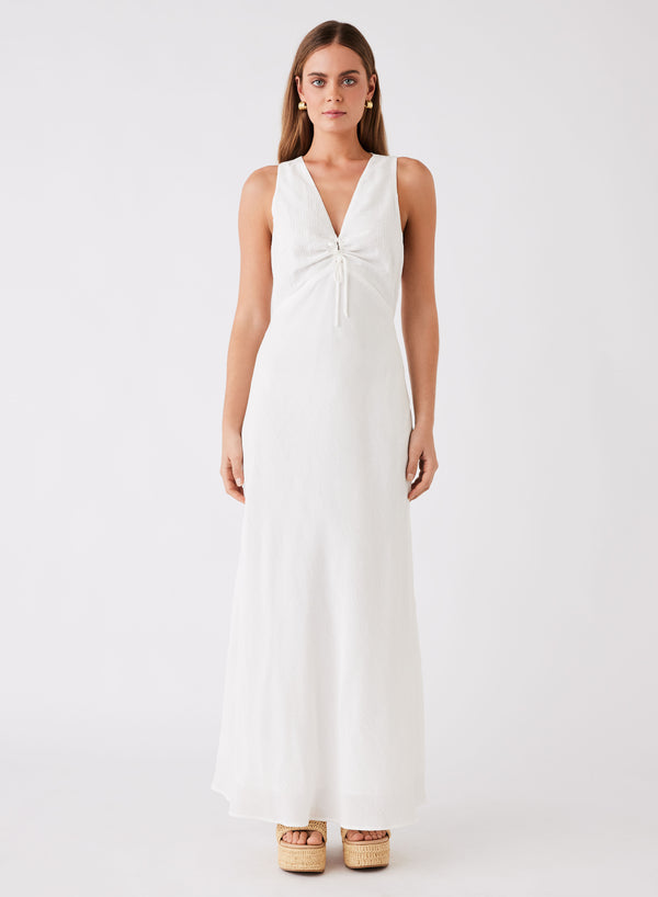 Island Dress -White