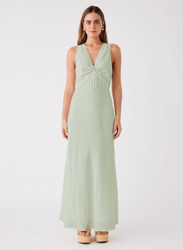 Island Dress -Sage