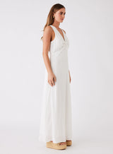 Island Dress -White