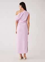 Regency Midi Dress - Lilac