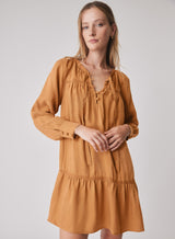 Compass Dress - Mustard