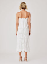 White Haven Midi Dress - White