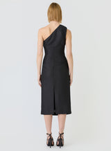 Affinity One Shoulder Midi Dress