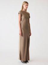 Concourse Maxi Dress - Truffle