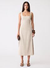 Etch Dress - Sand