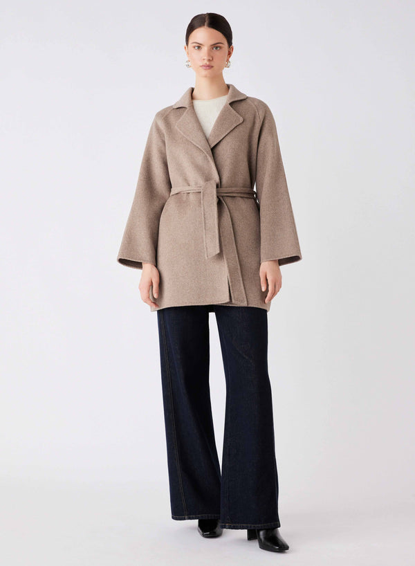 Adele Double Faced Wool Coat