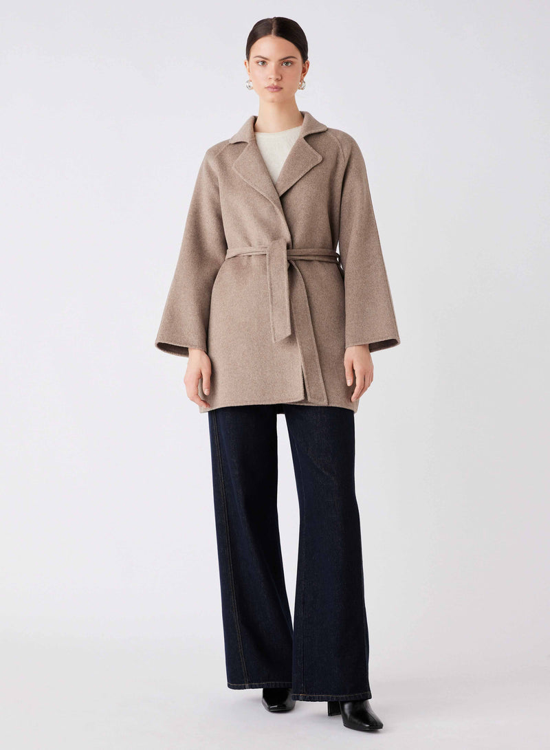 Adele Double Faced Wool Coat