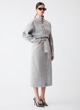Concord Denim Dress - Grey Denim