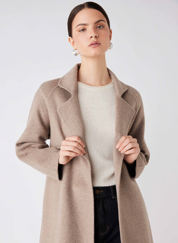 Adele Double Faced Wool Coat