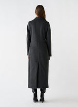 Reference Tailored Coat - Charcoal