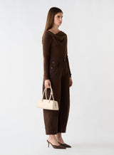 Pinnacle Knit Top - Chocolate