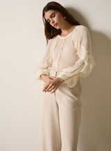 Fortune Ruffle Blouse