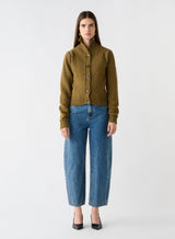 Incline Funnel Cardigan