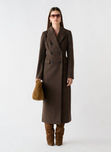 Reference Tailored Coat - Espresso