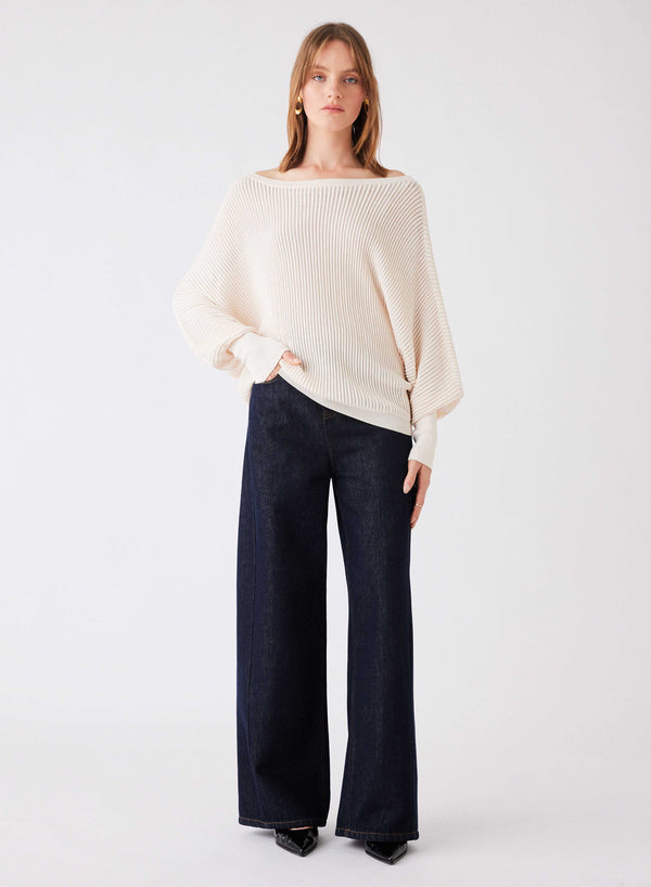 Latitude Sweater - Nude