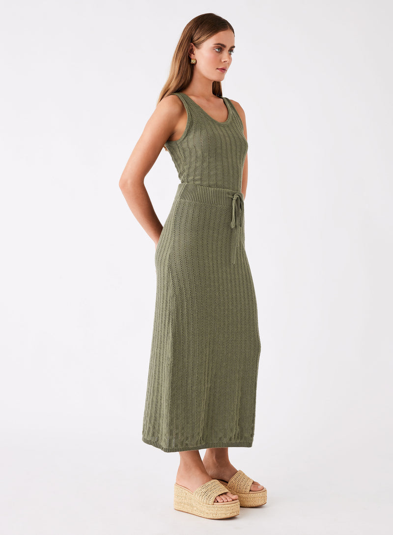 Shutters Skirt - Seagreen