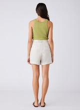 Bronte Linen Tank Fern