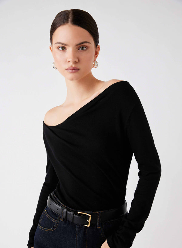 Pinnacle Knit Top - Black