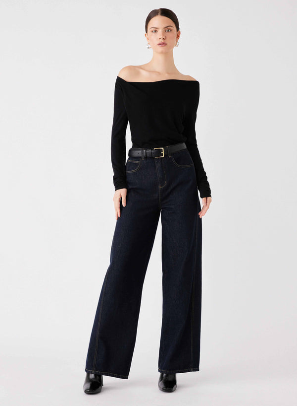 Pinnacle Knit Top - Black