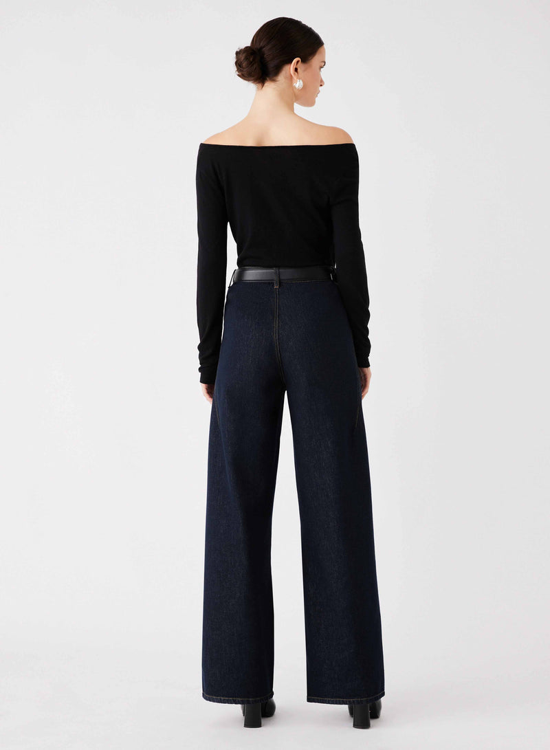 Pinnacle Knit Top - Black