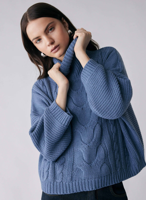 Summit Jumper - Denim Blue