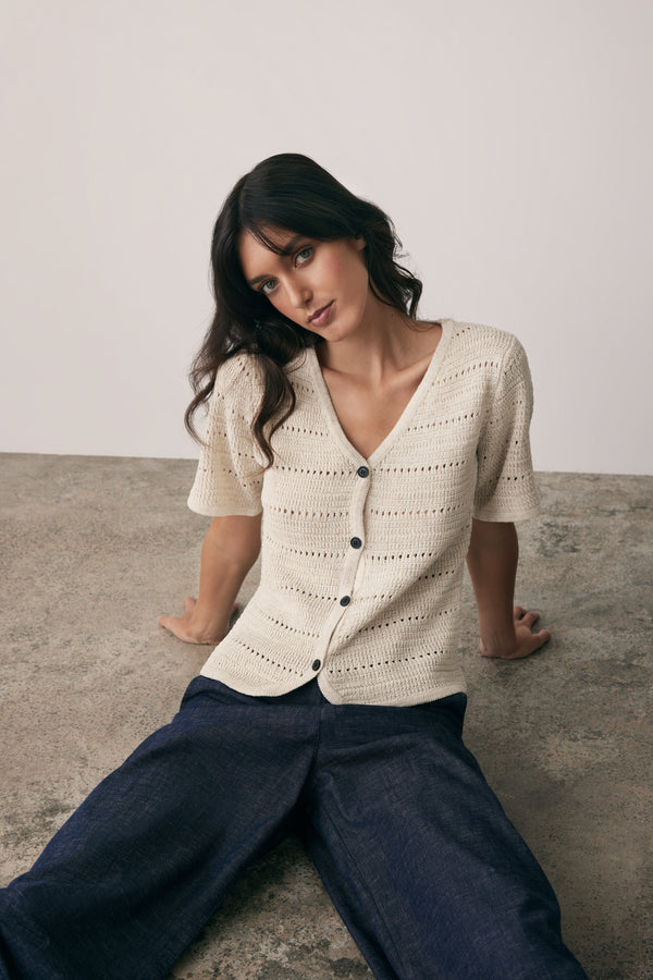 Novel Knit Sweater