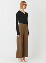 Sidewalk Knit Top Black