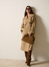 Metro Trench Coat - Camel