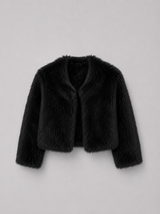 Assure Fur Jacket - Black