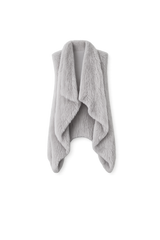 Assure Fur Vest - Silver
