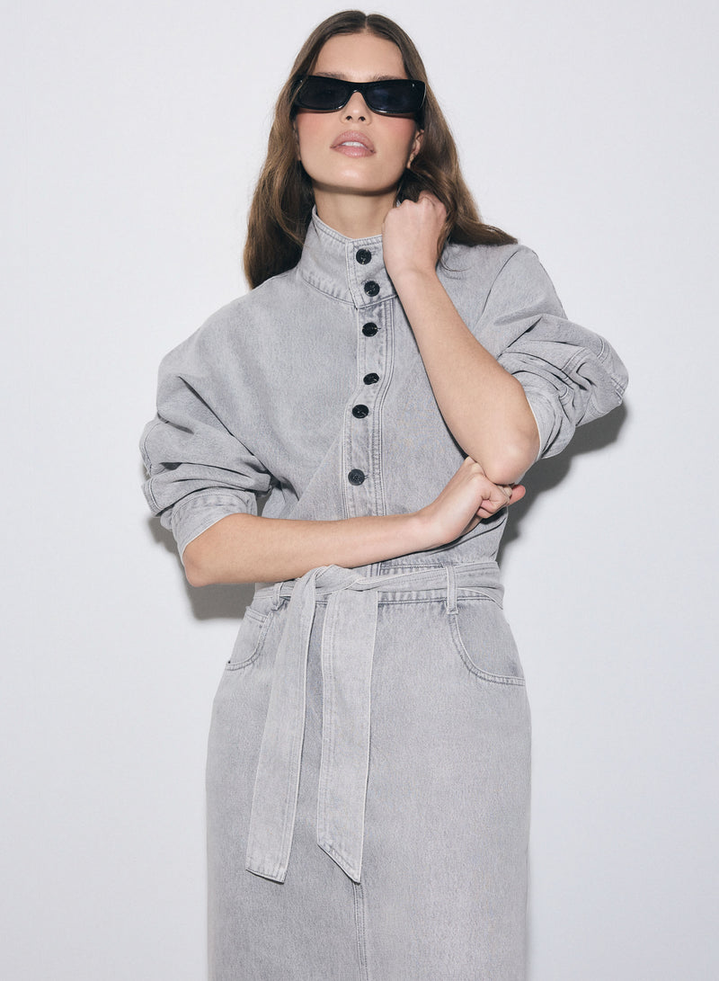 Concord Denim Dress  Esmaee
