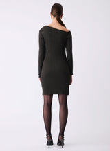 Counter Balance Dress - Dark Green