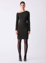 Counter Balance Dress - Dark Green