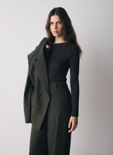 Counter Balance Top - Dark Olive