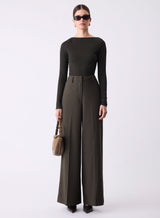 Counter Balance Top - Dark Olive