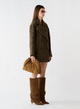 Chronicle Check Coat