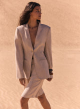 Etch Blazer - Sand