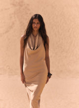 Stillness Dress - Gold