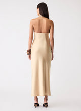 Stillness Dress - Gold
