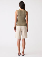 Rebound Knit Tank - Sage