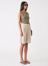Etch Bermuda Short - Sand
