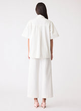 Capilla Denim Shirt - Ivory