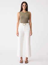 Capilla Denim Jeans - Ivory