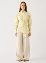Bayview Stripe Shirt - Lemon Stripe