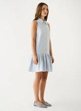 Olivia Mini Dress - Ice Blue