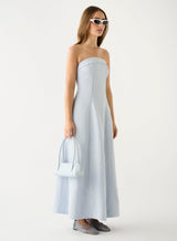 Olivia Maxi Dress - Ice Blue