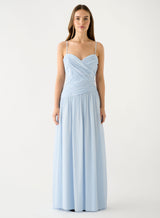 Vision Maxi Dress - Sky Blue