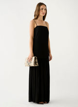 Effortless Maxi Dress - Black